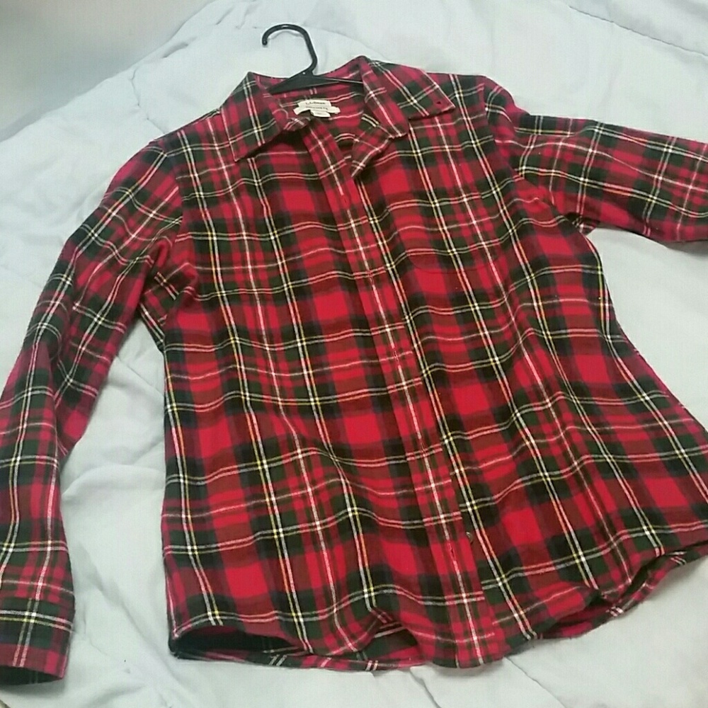 Flannel button up